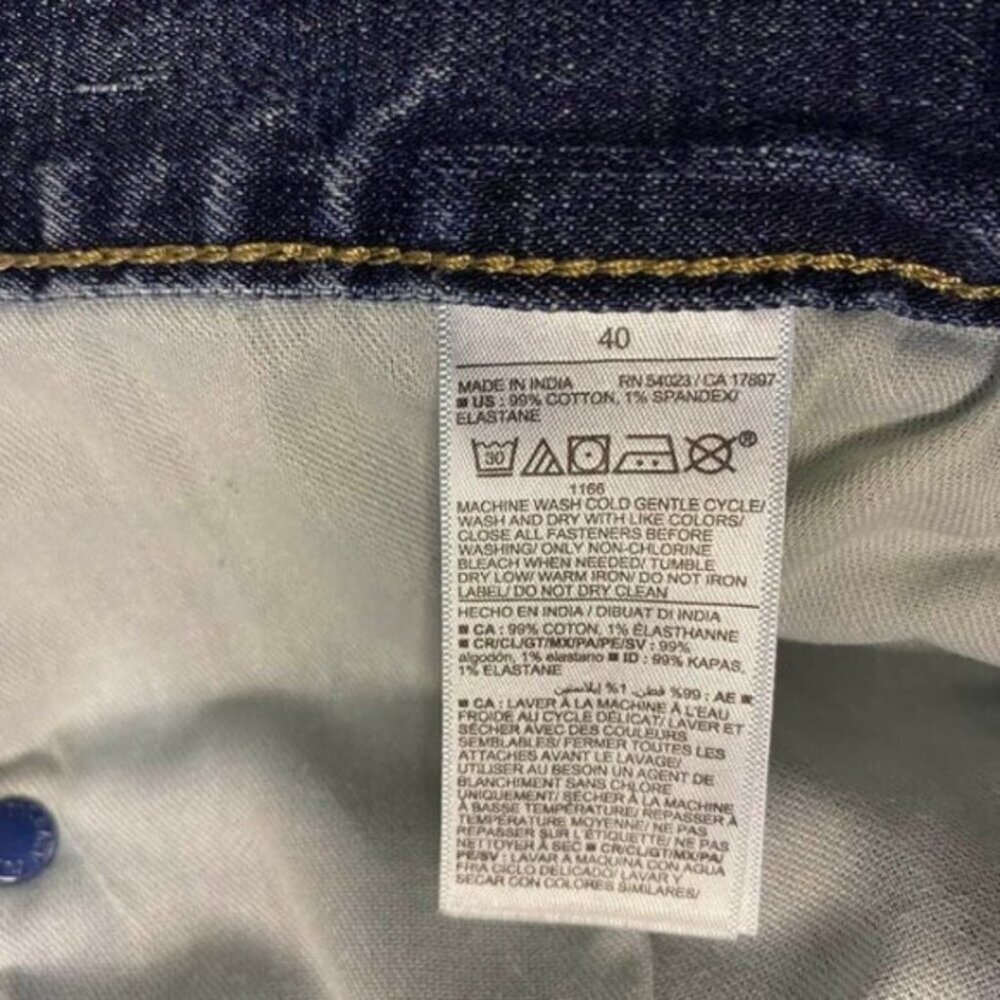 2 for $20 Old Navy Men’s Slim Built-In Flex Denim Shorts Size 40  Distressed - Picture 8 of 11